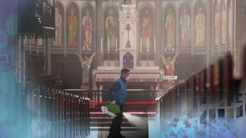 Iglesia coreana esterilizada