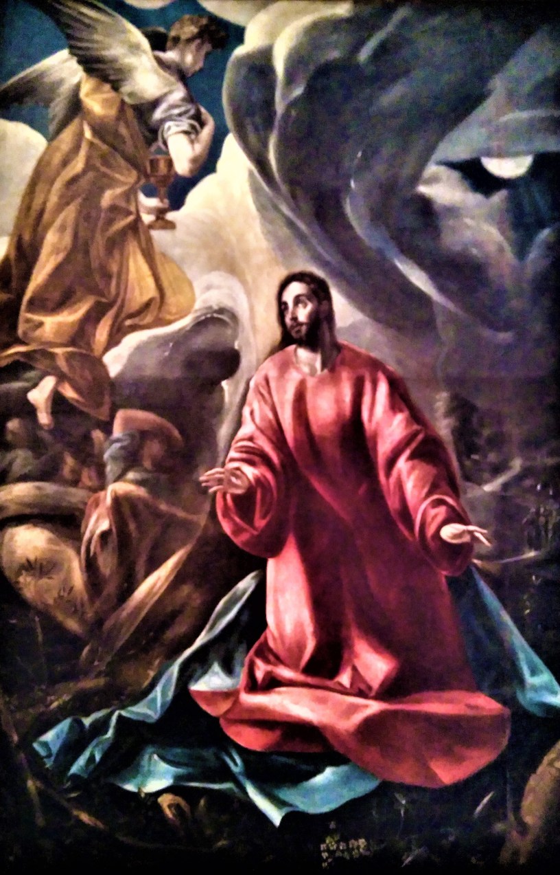 La oración del huerto. El Greco