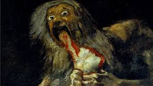 Saturno devorando a su hijo. Goya